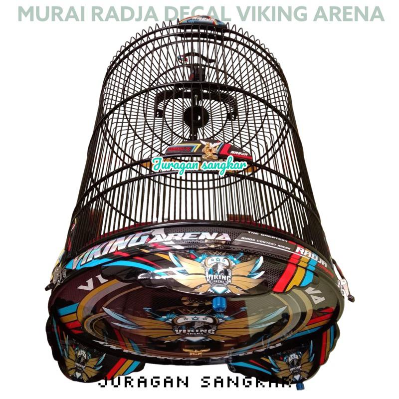 SANGKAR KANDANG MURAI RADJA DECAL VIKING ARENA