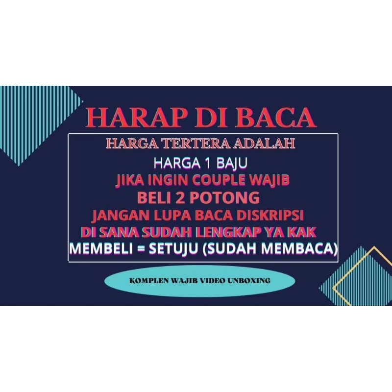 BIG PROMO KAOS DISTRO UNISEX KAOS COUPLE KELUARGA KAOS PENTOL AKU YANG KERJA AKU YANG BELANJA AKU
