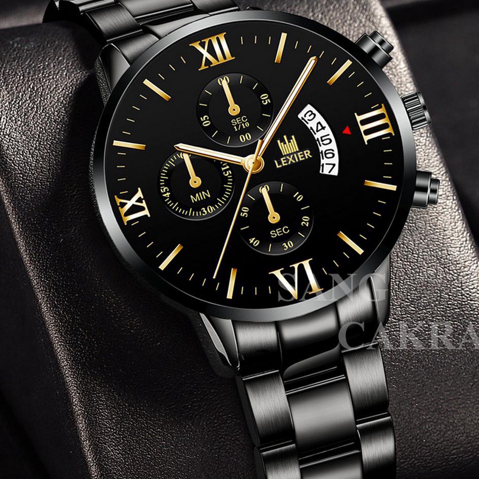 Murah Banget Jam Tangan Pria LEXIER Model Terbaru 2023 Dial Tipis Cross-Border Fashion New Men's Wat