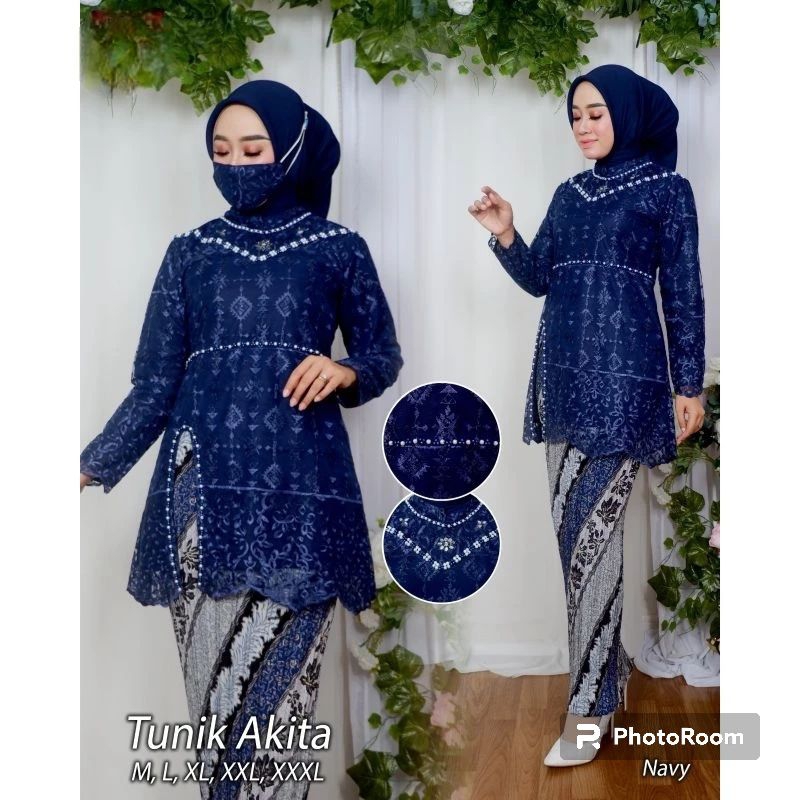 KEBAYA AKITA // KEBAYA WISUDA // KEBAYA KEKINIAN // KEBAYA BAHAN TILLE // KEBAYA MODERN