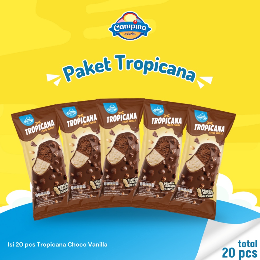 

⚡XPRESS⚡ PAKET ICE CREAM TROPICANA - ES KRIM