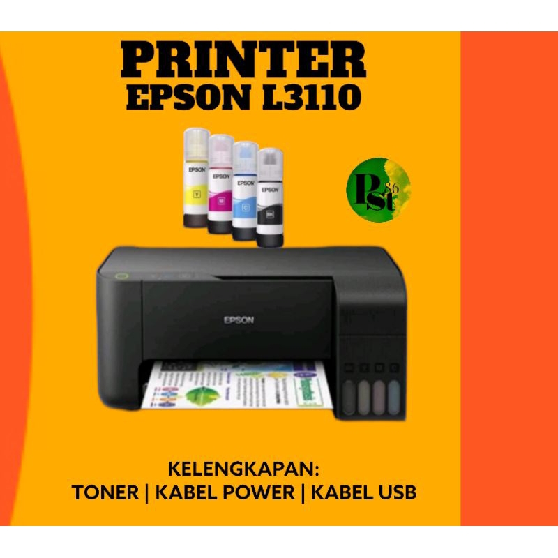 Printer Epson L3110 Print Scan Copy Second