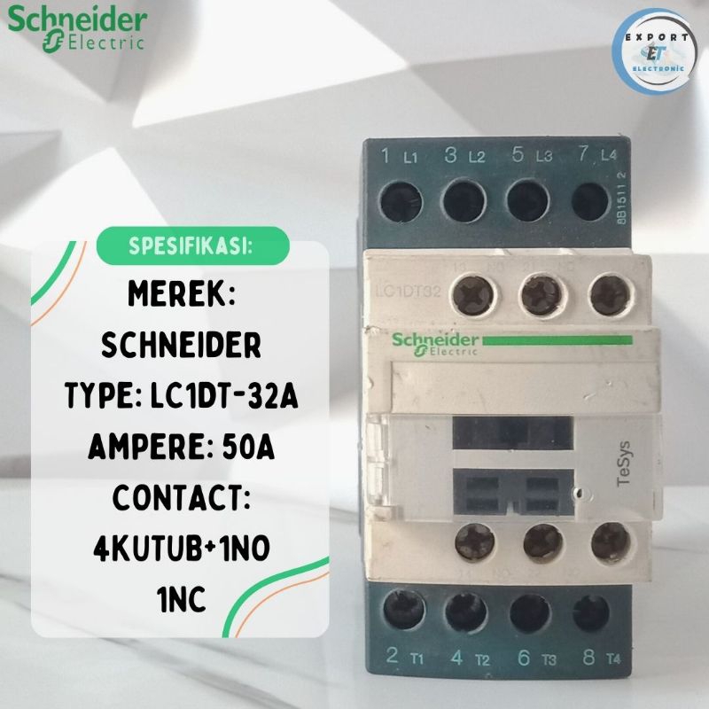 kontaktor CONTAKTOR LC1DT32/LC1D32 50A