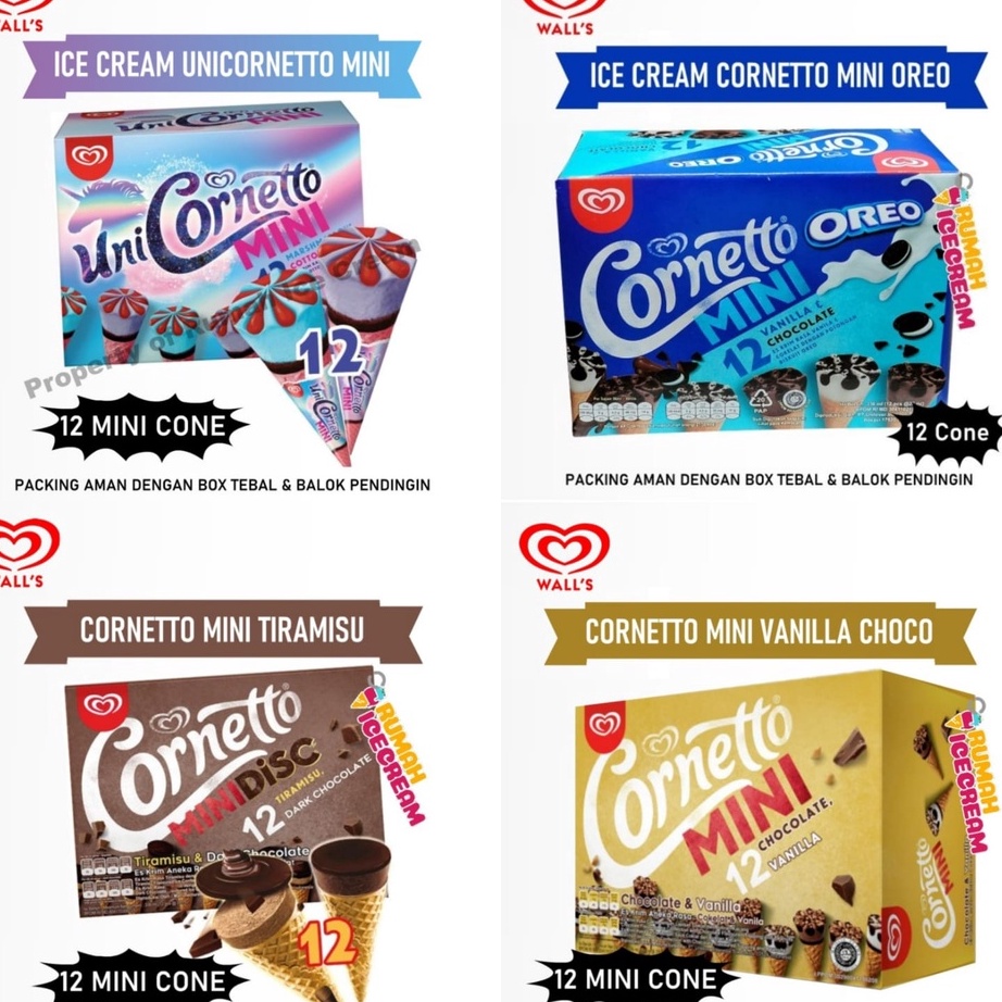 

CHFS1487 MEGA SALE Ice Cream Cornetto Mini wall's