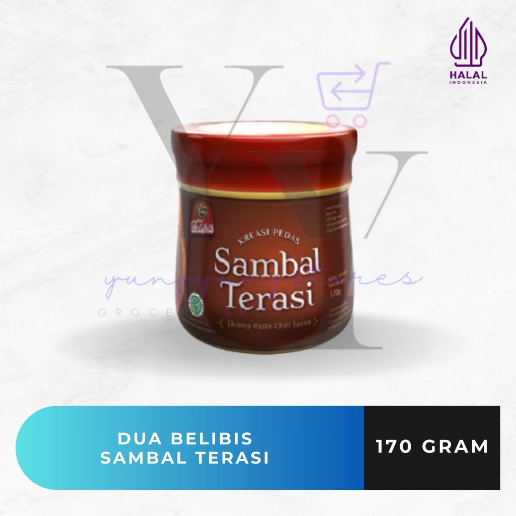 

Sambal Terasi Cap Dua Belibis 170 gram