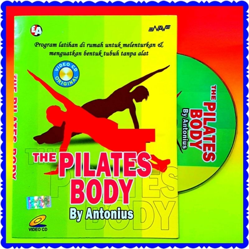 KASET ORIGINAL VCD SENAM THE PILATES BODY-KASET DVD SENAM PEMBAKAR LEMAK-KASET VCD SENAM AEROBIK-KAS