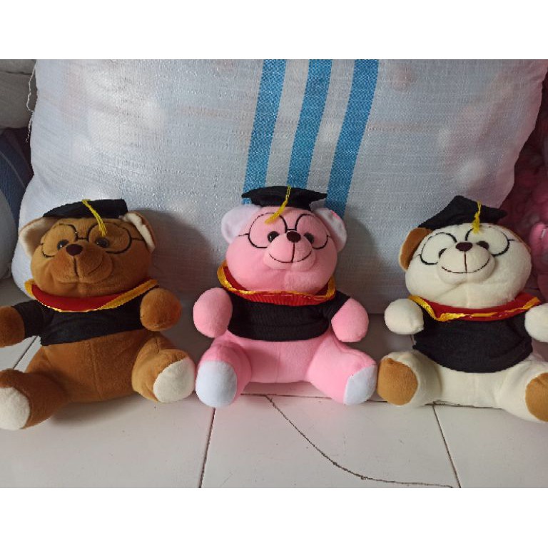 TERBARU BONEKA WISUDA / BONEKA WISUDA KACAMATA / BONEKA BEAR WISUDA / BONEKA WISUDA MURAH / BONEKA S