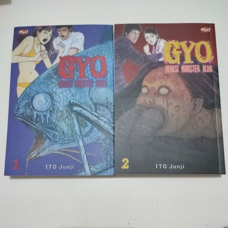 Komik GYO Invasi Monster Ikan (vol. 1 & 2-tamat) By ITO Junji - Preloved Book