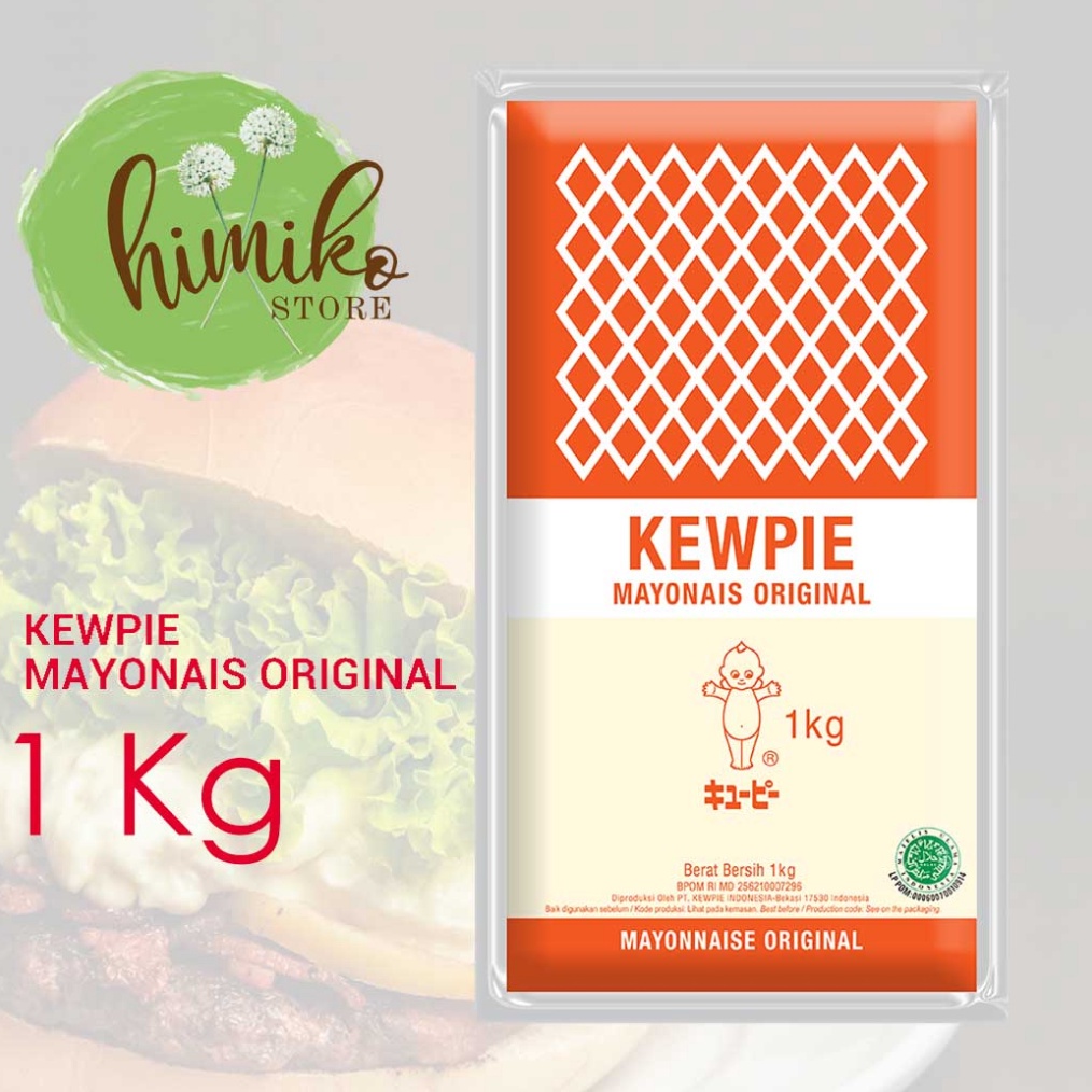 

12.12 MALL Kewpie Original Mayonnaise Kemasan Resto 1 Kg Original serbuuu !