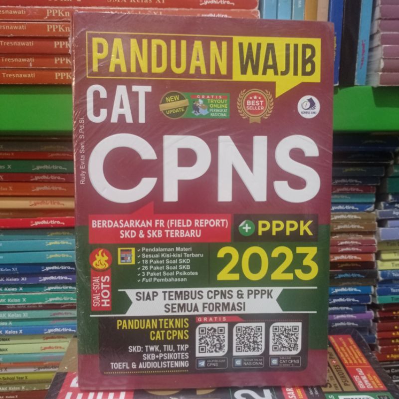 buku bekas PANDUAN WAJIB CAT CPNS  +  PPPK 2023
