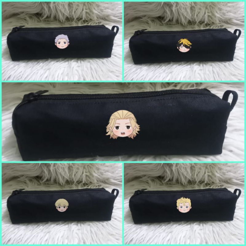 

kotak pencil tokyo ravengers pen case chifuyu sano manjiro mitsuya tepak takemichi kazutora