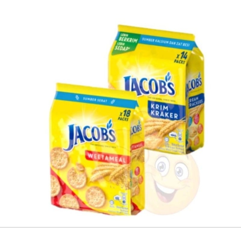 

Jacob's Pack Krim Kraker / Weetameal
