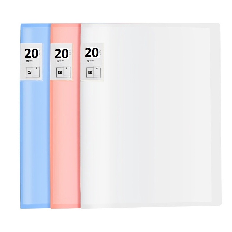 

12.12 FLASH SALE Map Plastik / Display Book / Clear Holder A3 20 Pocket / 20 Lembar !!!