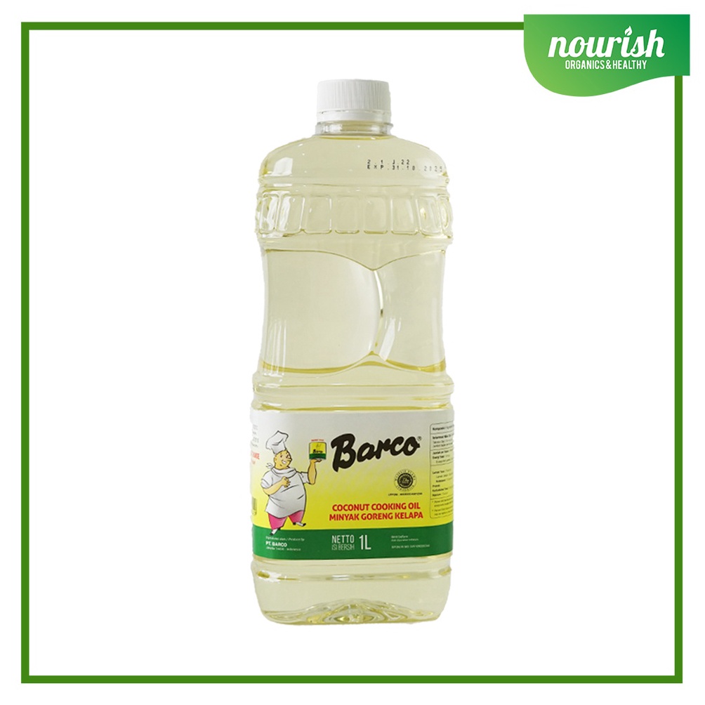 

WL77K BARCO Minyak Goreng Kelapa / Coconut Cooking Oil - 1L BOTOL 63