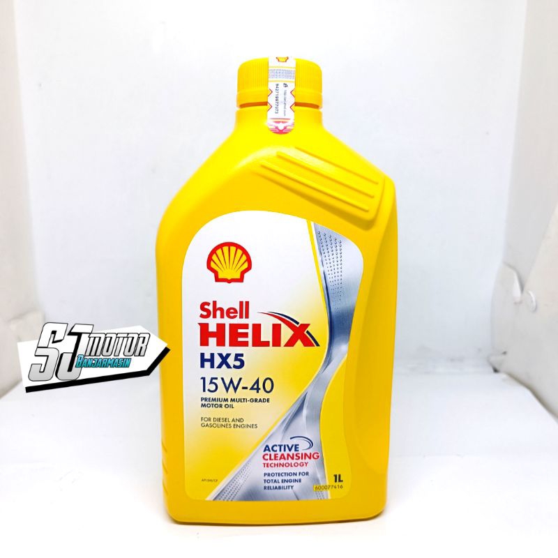 Oli Mobil Shell Helix  HX5  15W-40 (1 Liter)