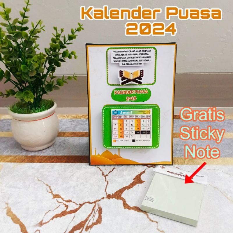 

Kalender 2024 Kalender Puasa 2024 Aesthetic Free sticky note
