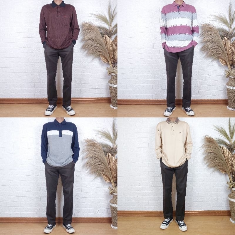 Polo Rugby Shirt Second / Polo Longsleeve Second by Indian/Giga Golf/Olzen