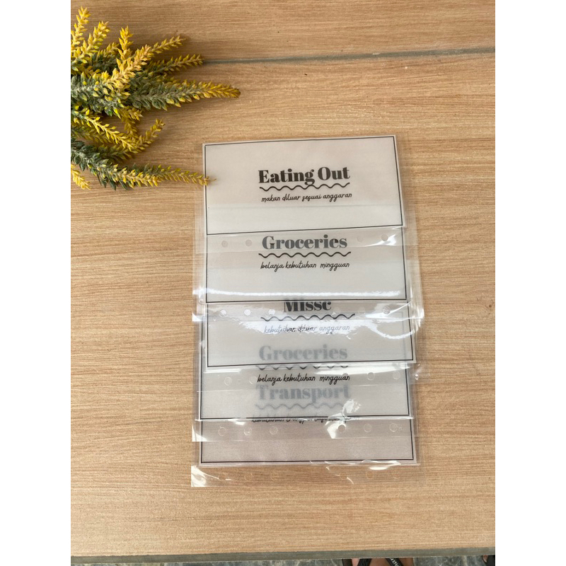 

(PROMO) MINIMALIST 1 CASH ENVELOPE