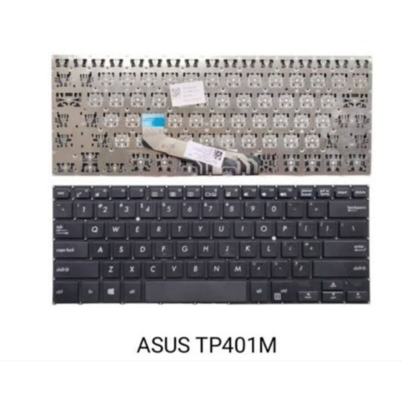 KEYBOARD ASUS VIVOBOOK FLIP 14 TP401 TP401M TP401MA TP401C TP401CA BLACK