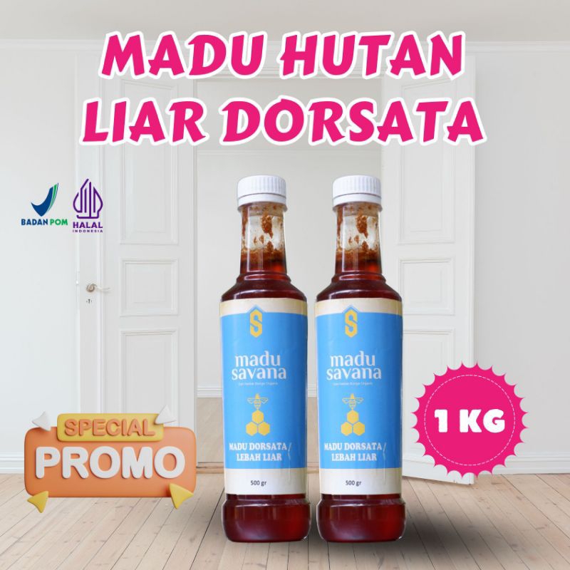 

Madu Dorsata Hutan Liar Savana 500gram Ori
