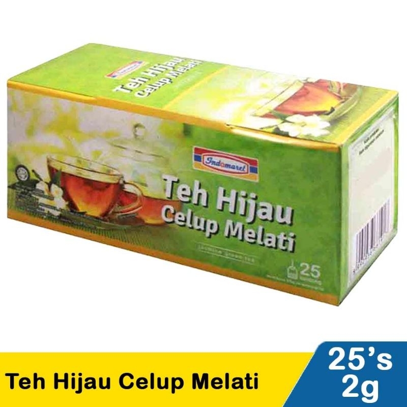 

Indomaret Teh Hijau Celup Melati 25X2g