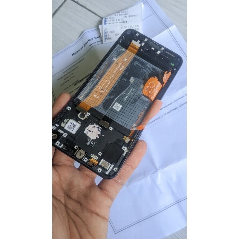 LCD Copotan Huawei Nova 5T - Ghost touch 1 titik