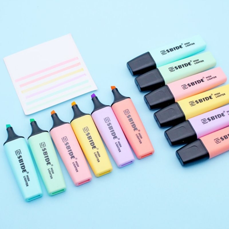 

[READY STOCK] STABILO MACARON COLOR PASTEL HIGHLIGHTER JOURNALING STABILO SBIDE
