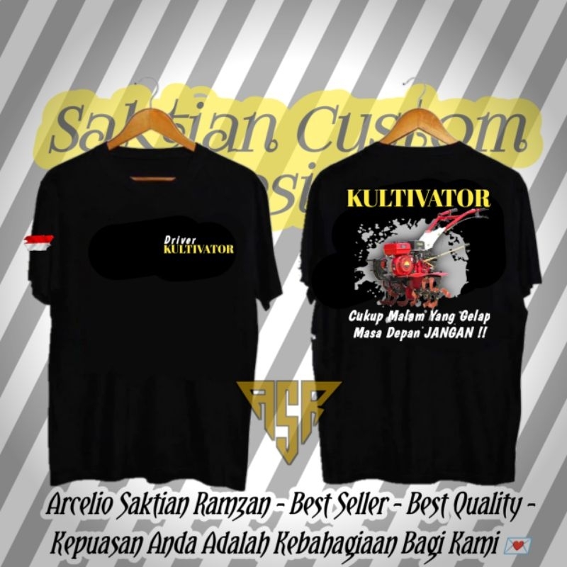 KAOS KULTIVATOR MANIA BAHAN ADEM