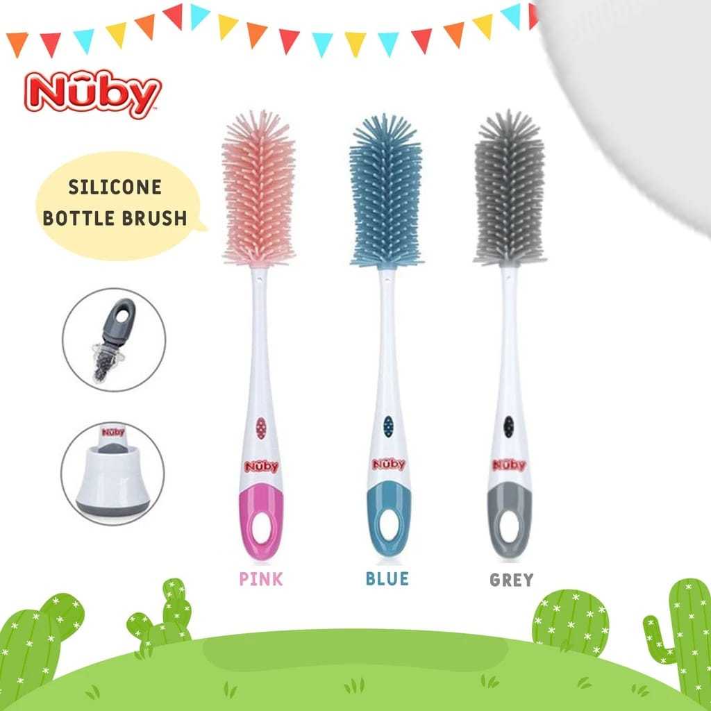 Nuby Silicone Bottle and nipple brush