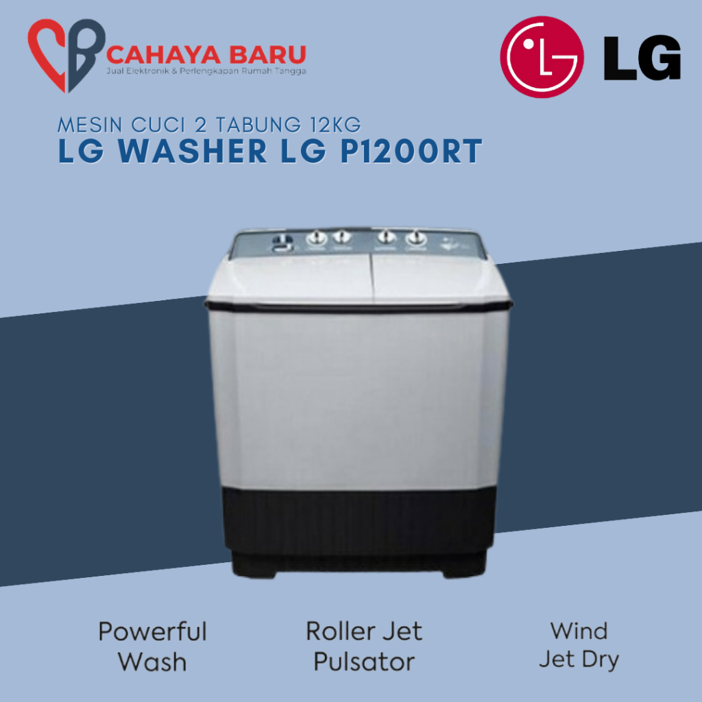 MESIN CUCI LG P1200RT