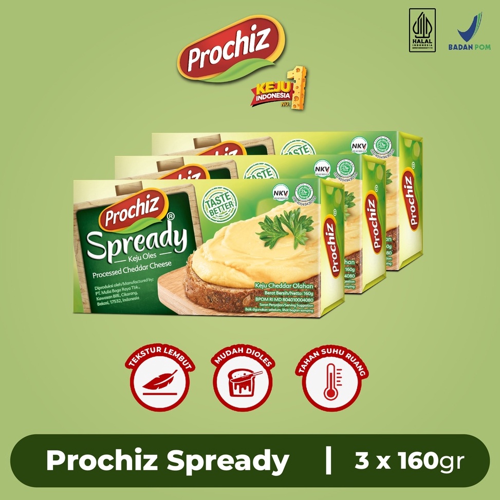 

YCBV8236 (C6369] PROCHIZ Spready 160 gr x 3