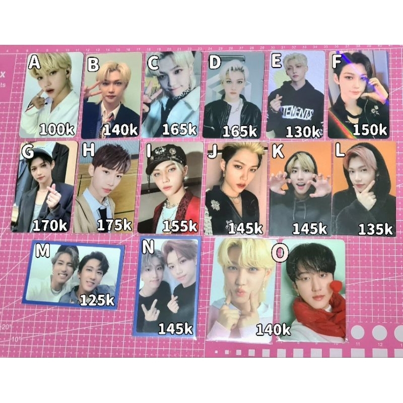 Felix Han Jisung Changbin Stray Kids SKZ Phorocards PC POB Bene Benefit appmus apple music noeasy ch