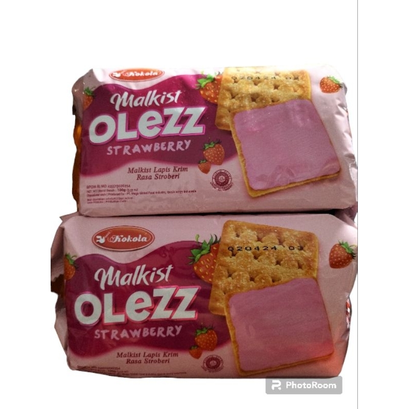 

BISKUIT KOKOLA MALKIST OLEZZ STROBERI 100gr