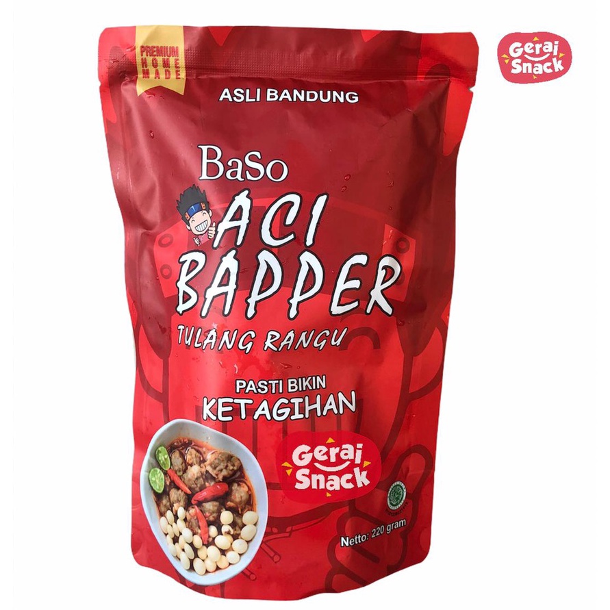 

VSJZ0424 7.7 Baso Aci Bapper Tulang Rangu Porsi Jumbo Khas Bandung 200 g