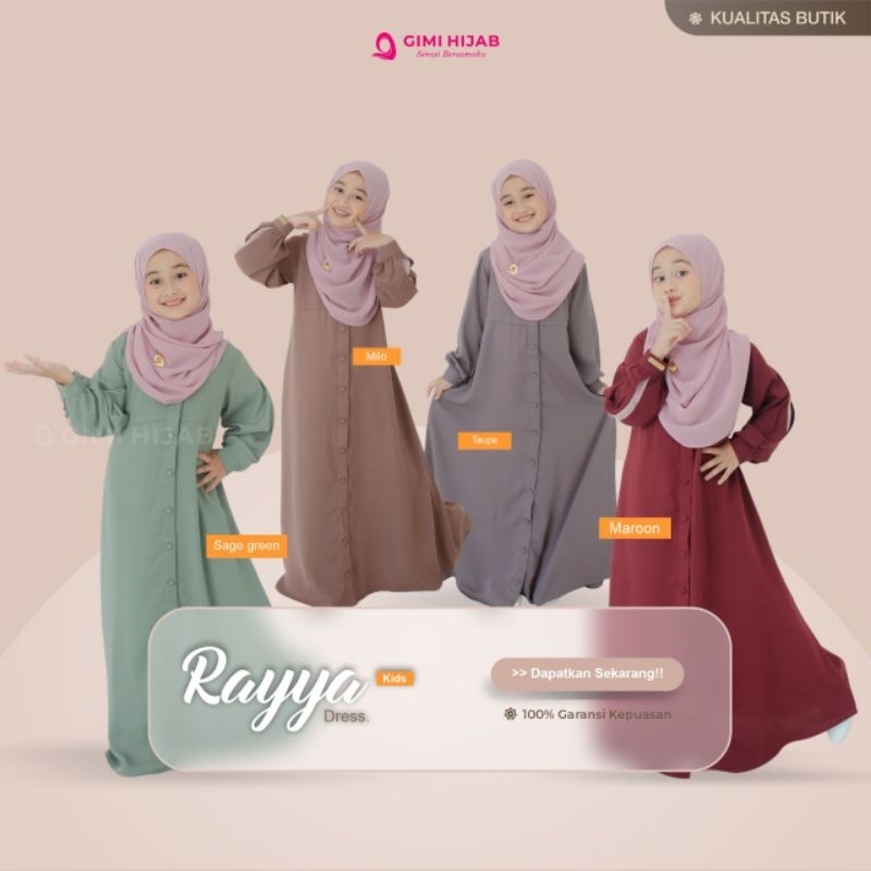 Gamis anak Rayya Dress Kids