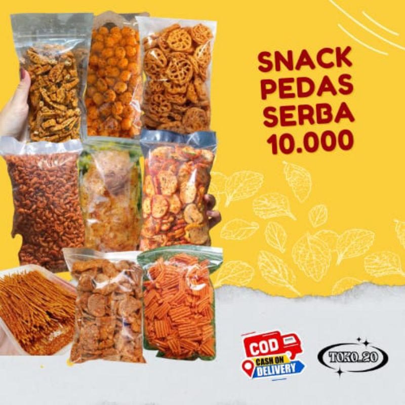 

[ BISA COD ] SERBA 10K//KERIPIK KACA//KRIPCA//BASRENG PEDAS//MAKARONI PEDAS DAUN JERUK//KERUPUK SEBLAK//KERIPIK TEMPE//LANTING BAWANG//SALE PISANG KERING//SALE BASAH//SALE LIDAH//CIMOL KERING//USUS CRISPY//KERIPIK KENTANG BALADO//TELOR GABUS//CEMILANMURAH