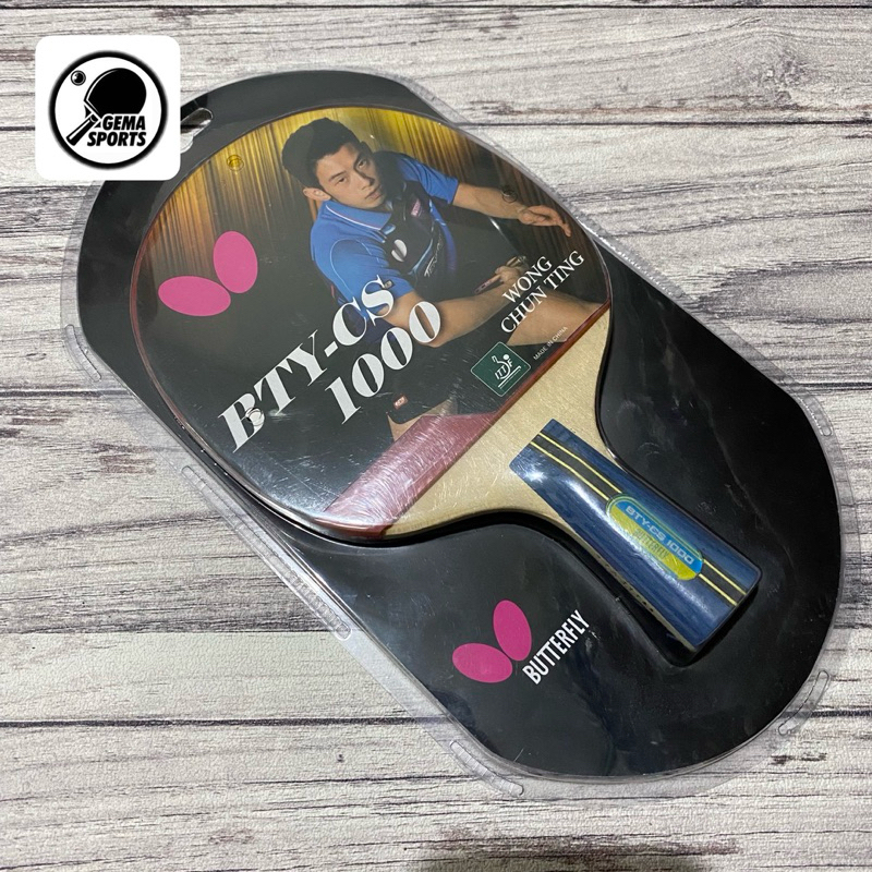 Bet Pingpong Tenis Meja BUTTERFLY BTY CS 1000 Penholder Original