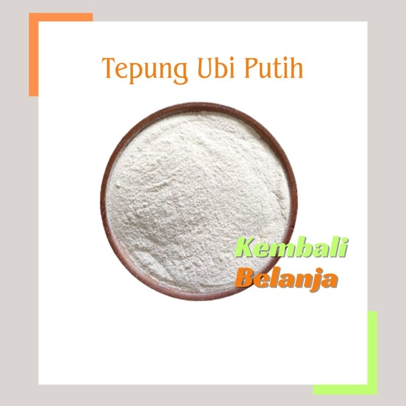 

Tepung Ubi Putih 1 Kg/ Tepung Ubi Jalar Putih/ Tepung Telo