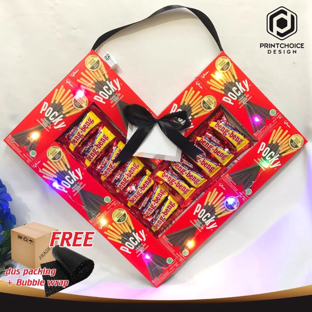 

✨STAR✨ (PART 2) Pocky Love Pita (Free Packing Bubble + Dus) serbuuu !