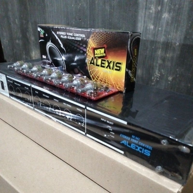 Box aLexis plus kit Alexis Tone control stereo equalizer