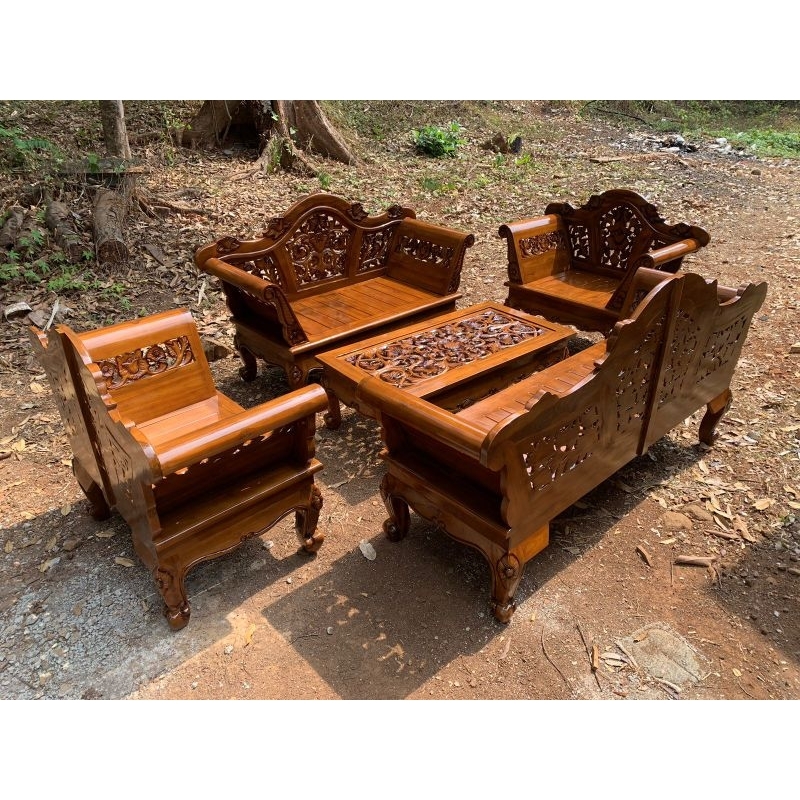 KURSI JATI MADURA asli jepara