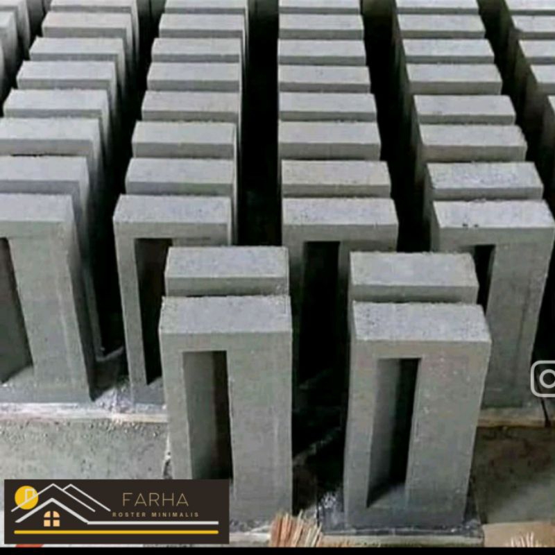 ROSTER BETON JALUSI ANTI TAMPIAS/LOSTER MINIMALIS MURAH TERBAIK