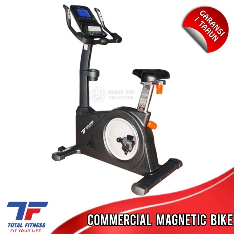 SEPEDA STATIS ALAT FITNESS KOMERSIL MAGNETIC BIKE TOTAL FITNESS ALAT GYM