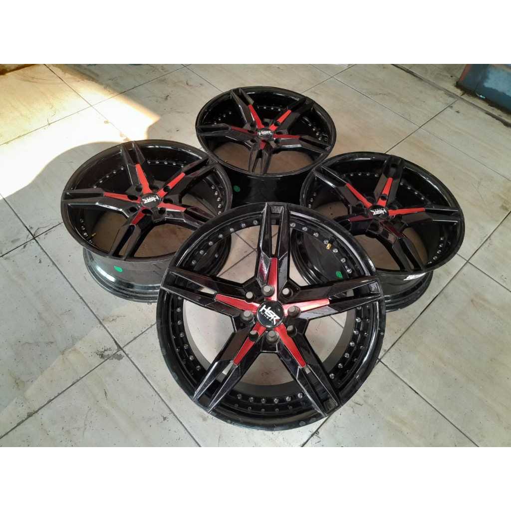 Velg Bekas Mulus HSR Keunikai Ring 17 4x100/114.3 Accord VTI Civic Lama Spin Ford Fiesta Kia Rio Kia