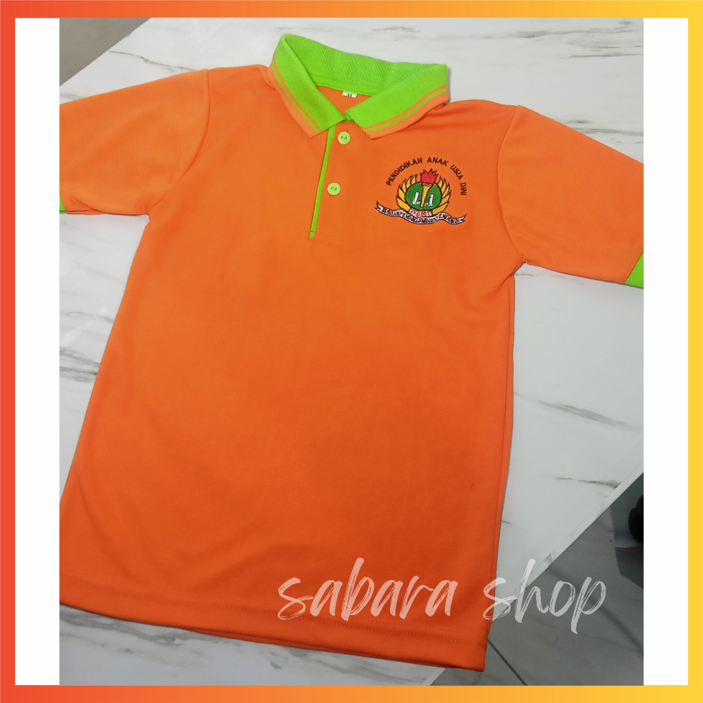 seragam olahraga anak TK paud - seragam tk - seragam sekolah anak lucu - BAJU OLAHRAGA ANAK - SERAGA