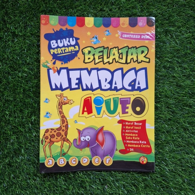 Buku Pertama Belajar Membaca AIUEO