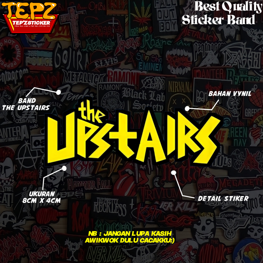 

STIKER STICKER (BAND THE UPSTAIRS) STIKER BAND|STIKER METAL|STIKER TUMBLR|STIKER AESTHETIC