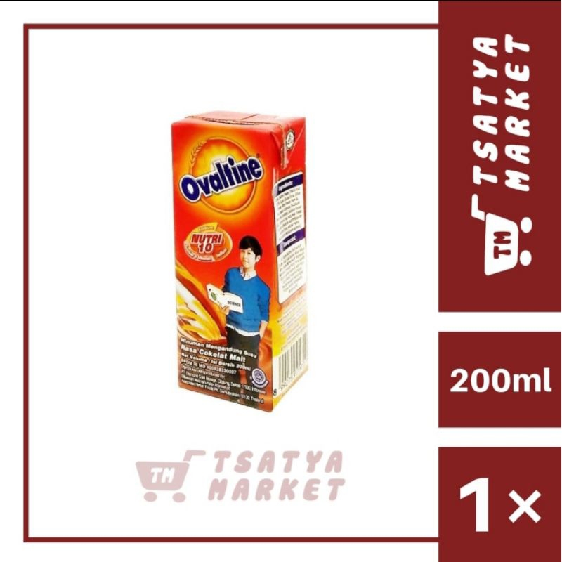 

OVALTINE SUSU COKLAT 200ML