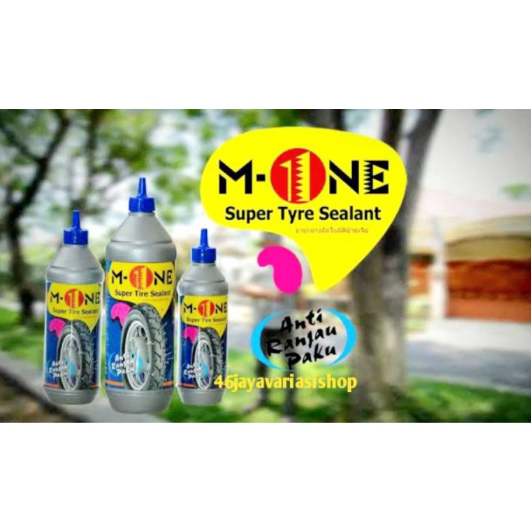CHEKOUT CAIRAN BAN TUBLES M-ONE/M1 ANTI RANJAU PAKU UKURAN 350ML UNTUK SEMUA BAN TUBLES