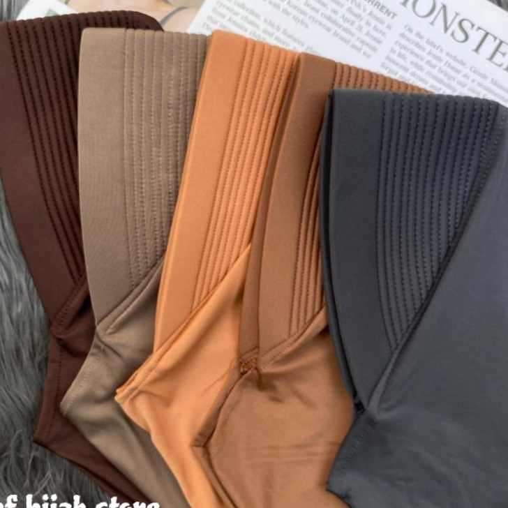 WQHN8803 GROSIR Hijab Sport Pet Tebal | Hijab Sport Pet Besar | Hijab Sport | Hijab sport premium | 